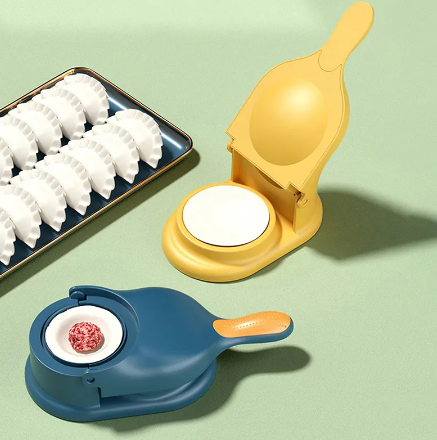 Plastic Dumpling Mould Maker 25 x 7 cm Assorted Colours 7165
