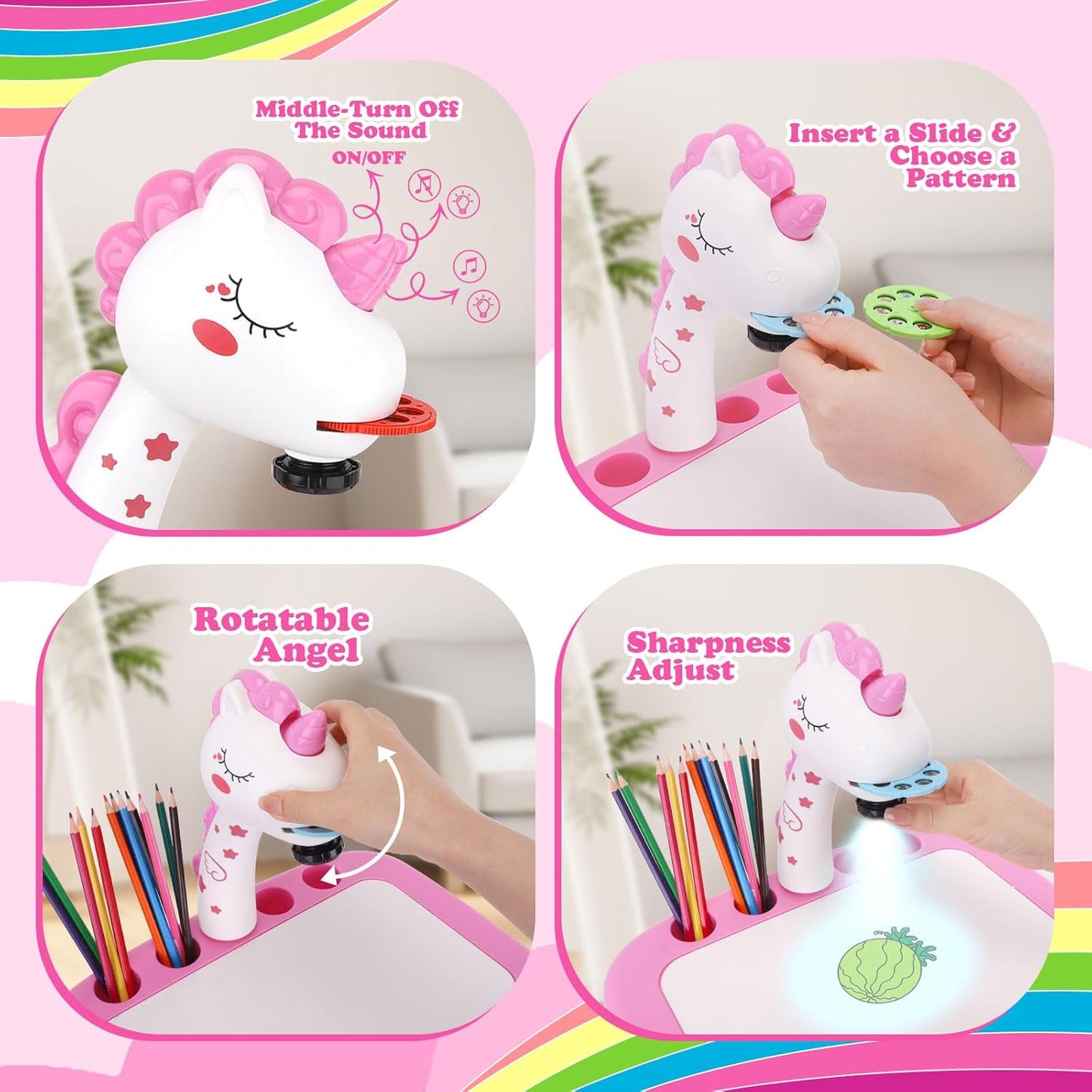 Unicorn Project Painting Kids Mini Table