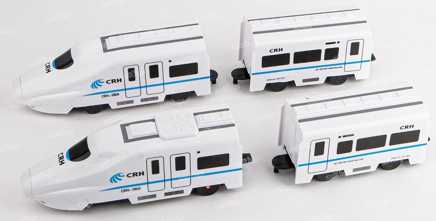 Remote Control High Speed Rail Bullet Train Rechargeable RC Toy