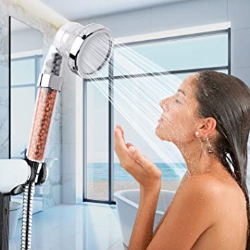 Shower Head Flow With Water Purify Beads Filter 1 Mode Only 6700 A
