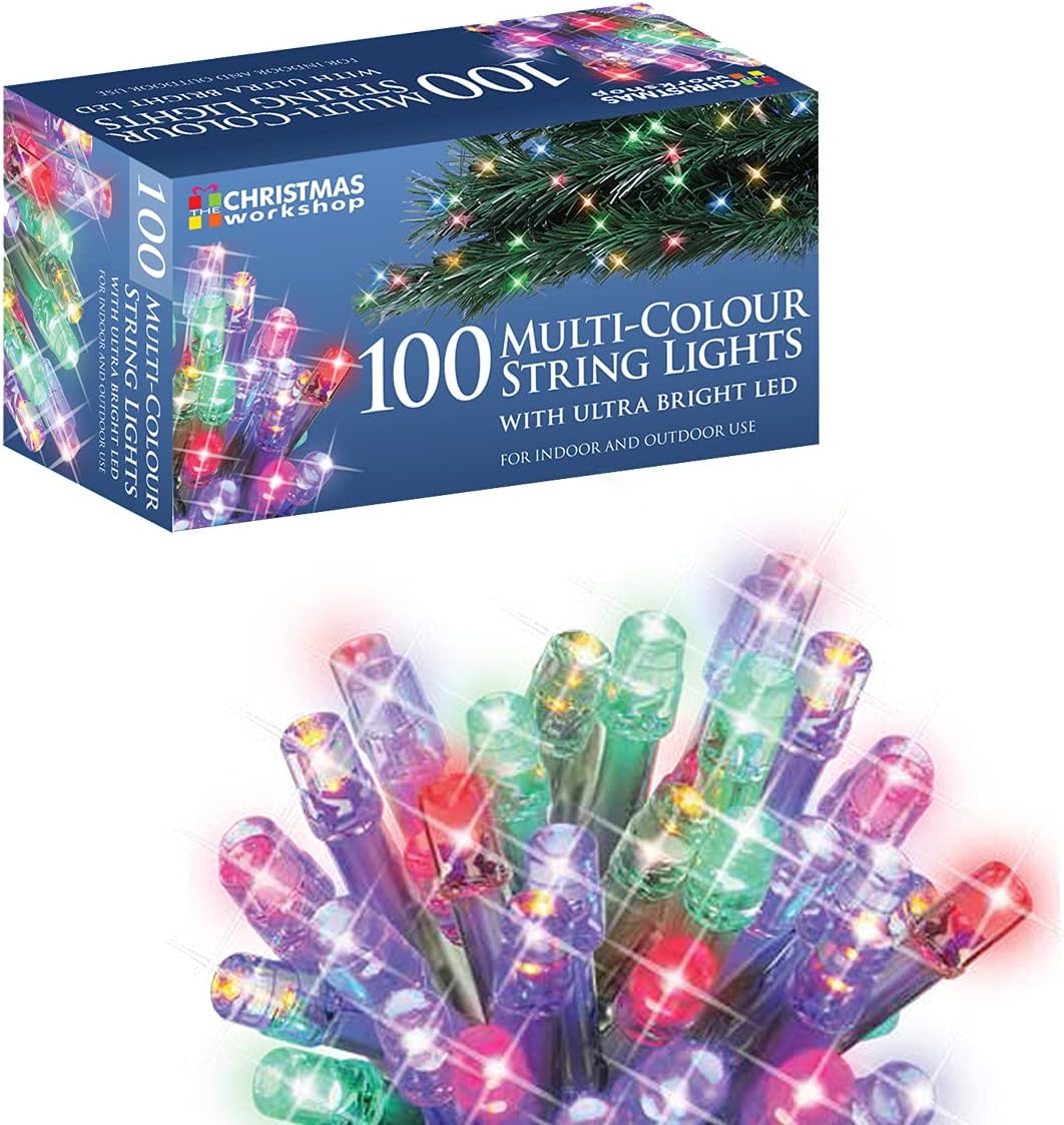 100 LED Multi Colour String Lights