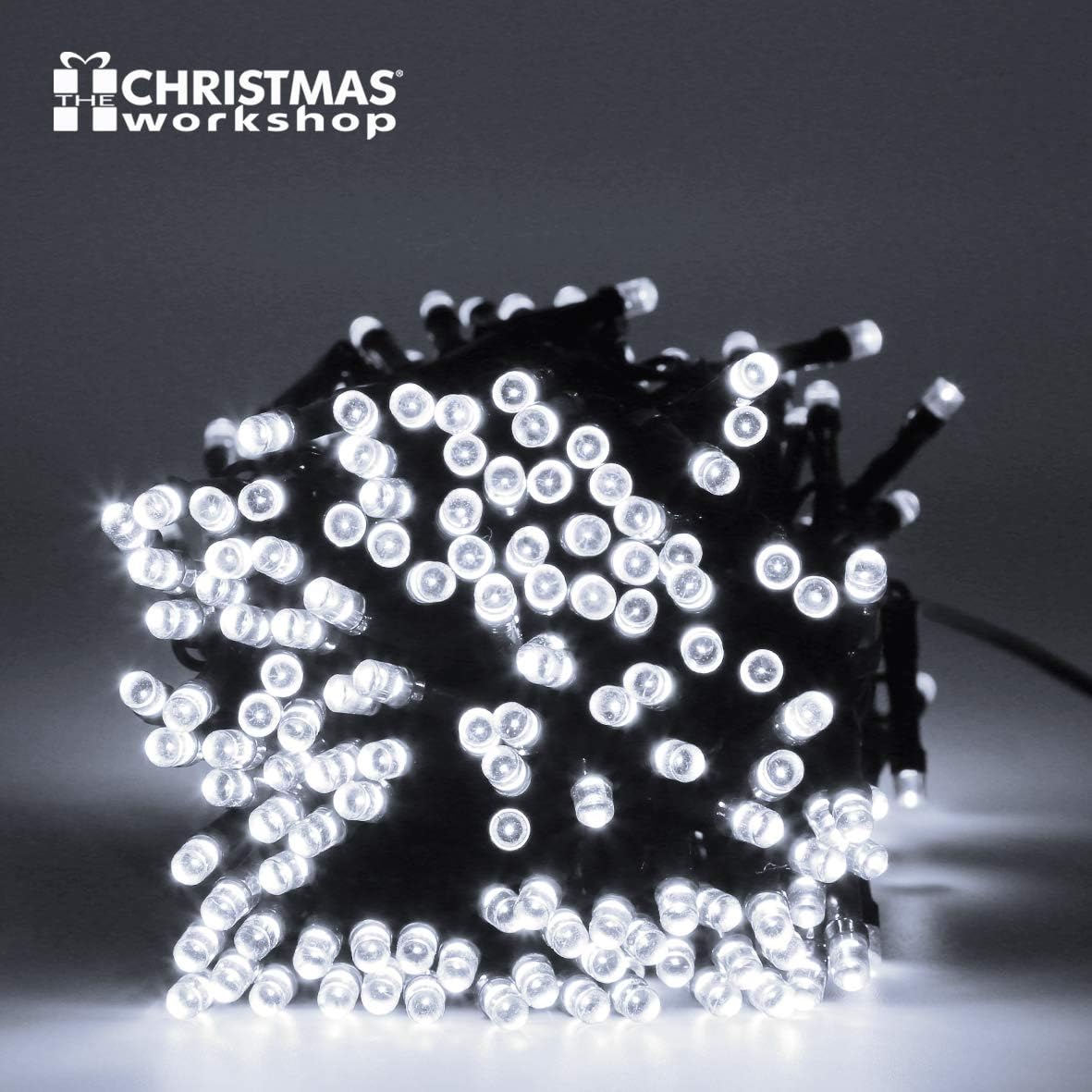 240 White LED Christmas Fairy String Chaser Lights