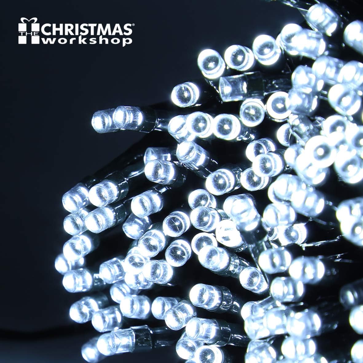 240 White LED Christmas Fairy String Chaser Lights