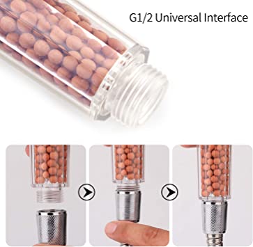 Shower Head Flow With Water Purify Beads Filter 1 Mode Only 6700 A