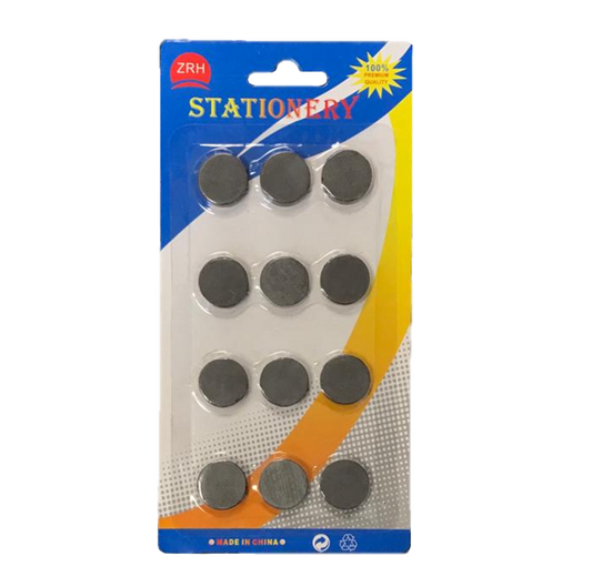 Round Magnets 17 mm Pack of 12 7277