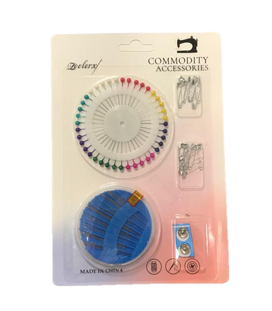 Sewing Needle and Dressmaker Pin Wheel Set 7292