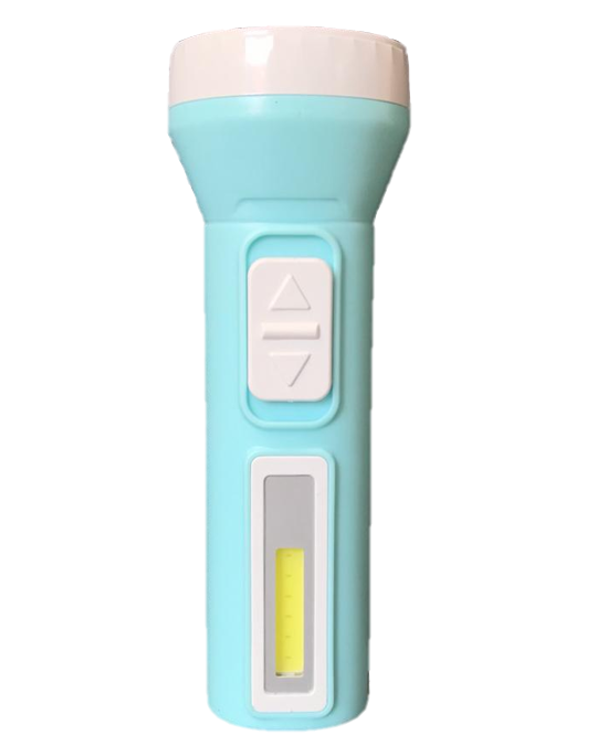 2-Way Micro-USB LED Torch Flashlight 13 cm 7338