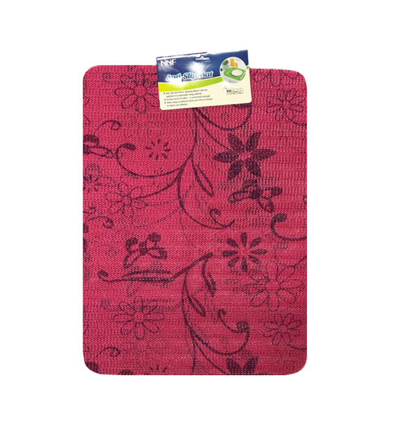 PVC Non Slip Dining Placemat with Floral Print 30 x 40 cm Pack of 2 Assorted Designs 7512