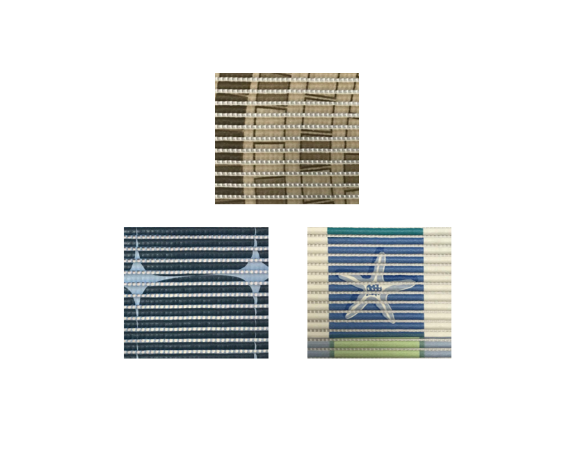 Rectangular Soft Ant-Slip Sink Mat with Printed Design 30 x 40 cm Assorted Designs 7513