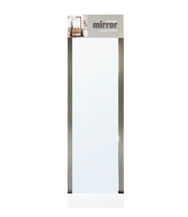 Extra Large Plastic Framed Boutique Mirror 30 x 120 cm Assorted Colours 7661