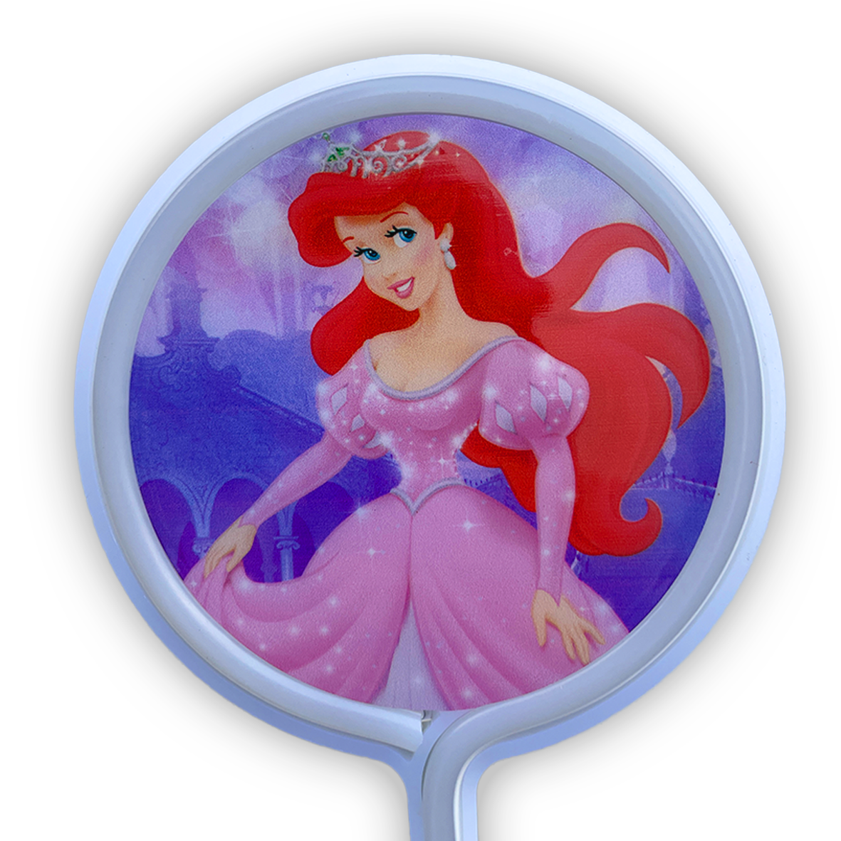 Mermaid Style Light Up Neon Character Paddle Wand