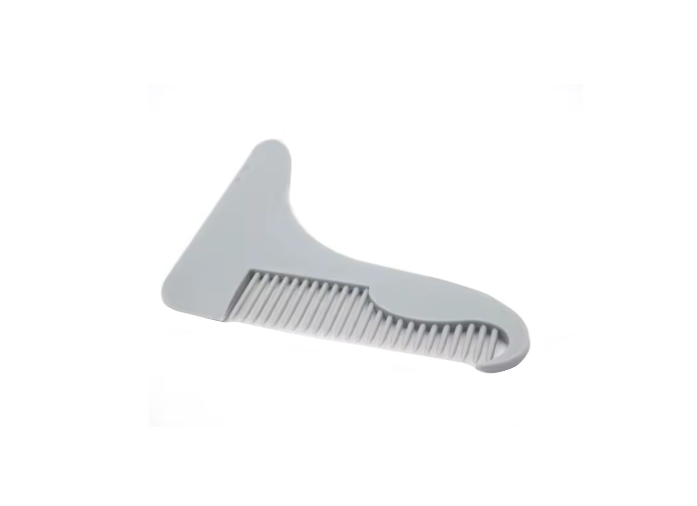 Plastic Barber Hair Beard Styling Clipper Guide Comb 9.5 X 11.5Cm Pack Of 4 Assorted Colours