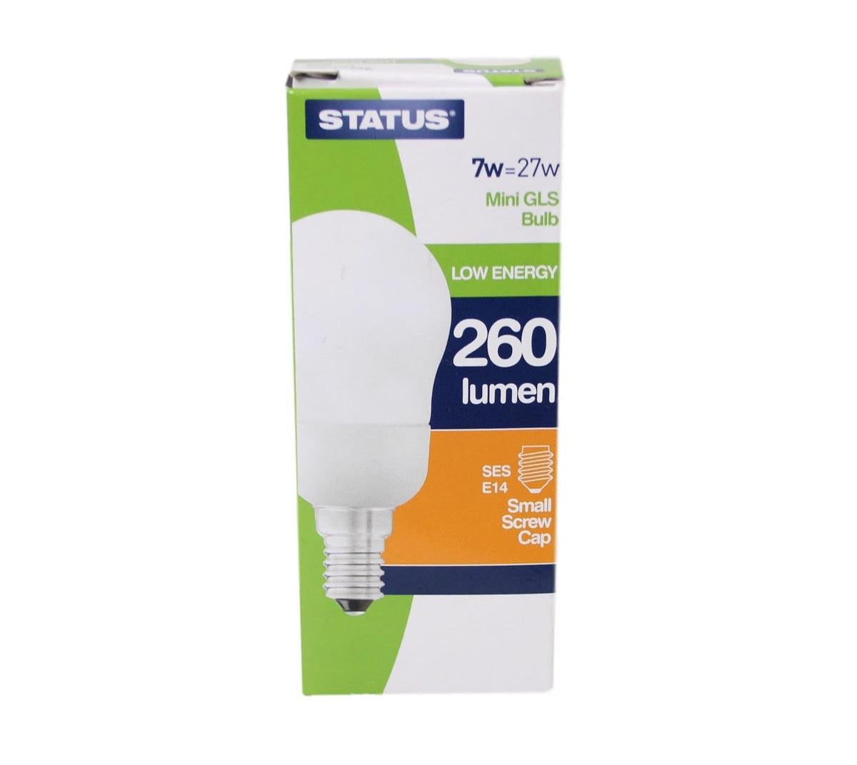 Status 7W 27W Mini Gls Bulb Low Energy Ses E14 Small Screw Cap