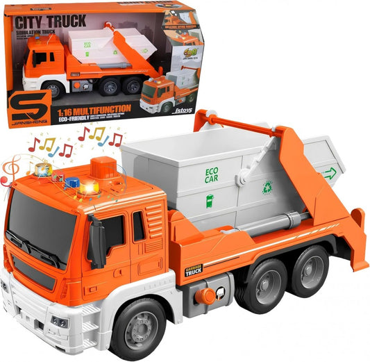 Skip Loader Truck With Lights, Sound & Function Button