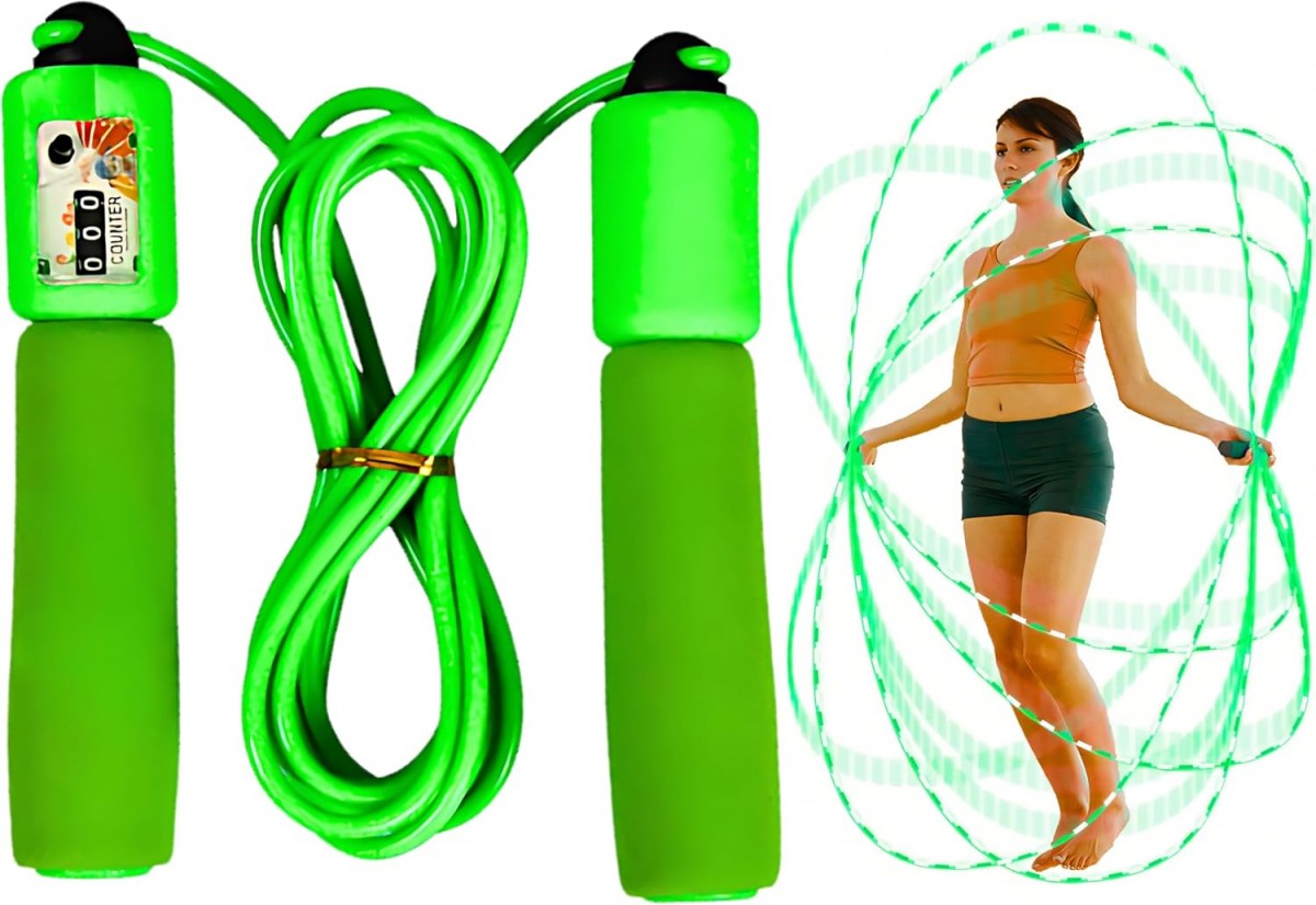 Digital Skipping Rope - Viral Counting Fitness Tracker