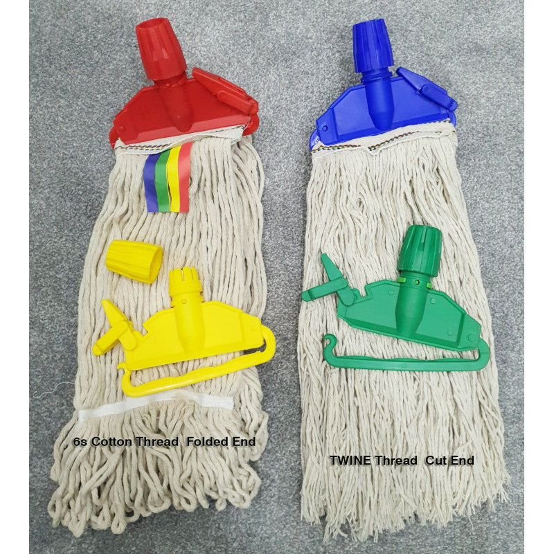 Kentucky Industrial Mop Head 40 x 20 cm Pack of 2 Assorted Colours KM101C