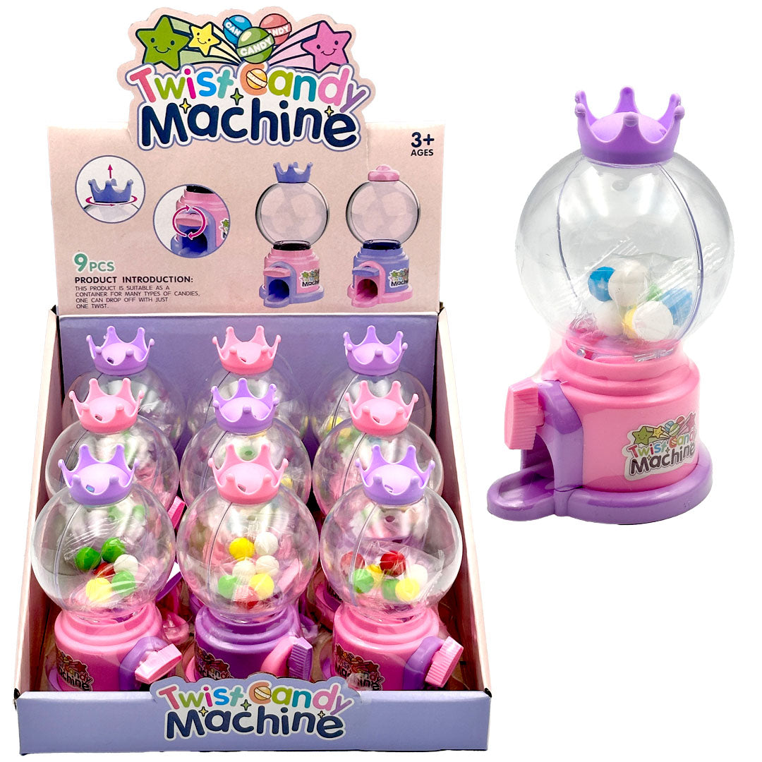 Twist Machine With Candy (Box Of 9)