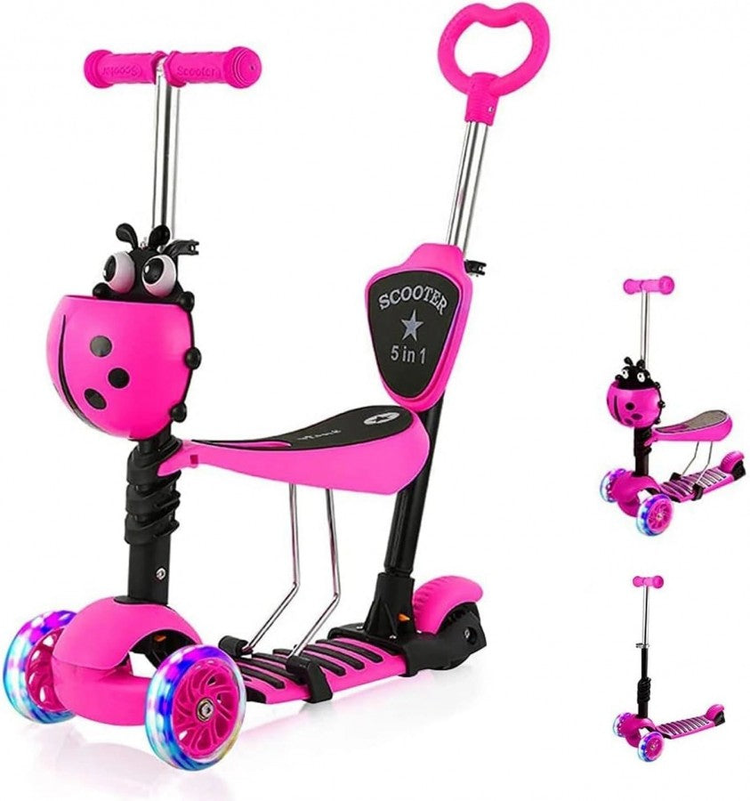 5 In 1 Scooter (Pink)