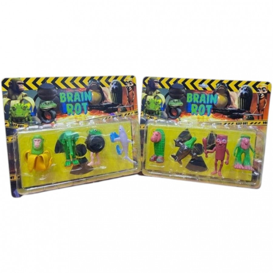 Rotten Brain Pack Of 4 Figures