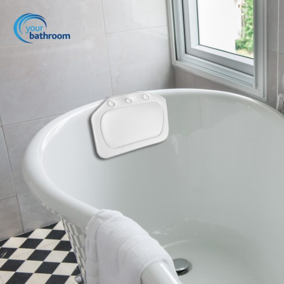 Non Slip Comfort Bath Pillow Cushion 30 x 36cm 8905