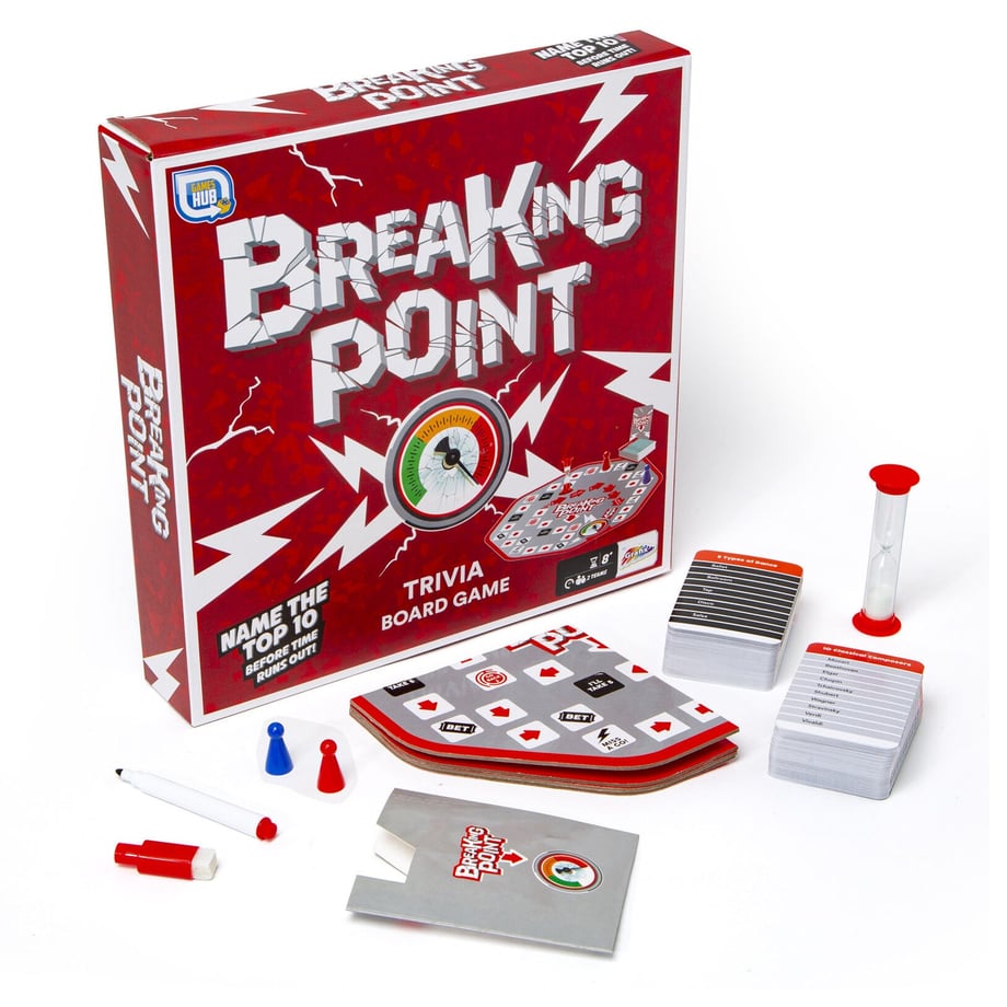 Breaking Point Trivia Board Game