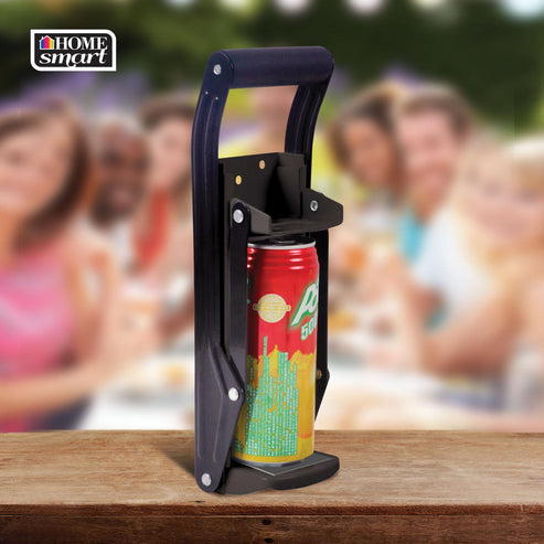 Soft Grip Handle 16oz Can Crusher Black 9225