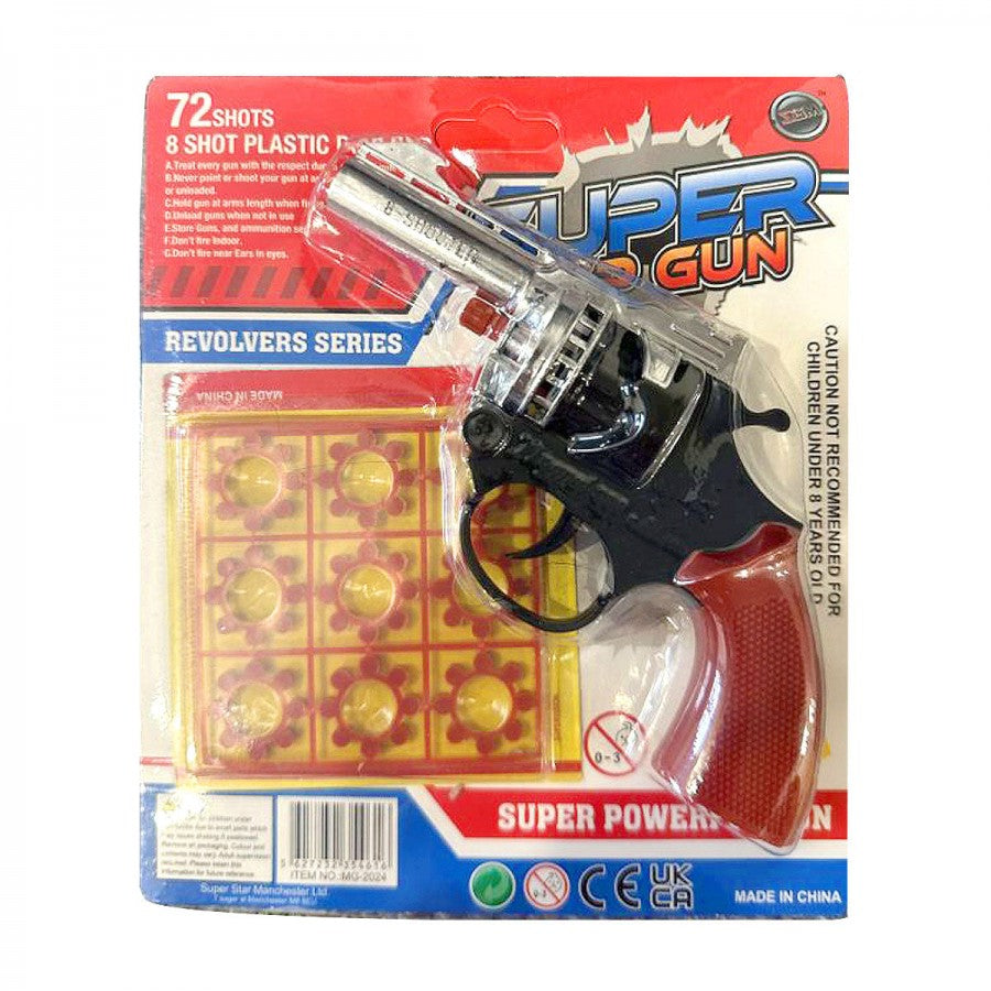 Plastic Cap Gun W/ Caps