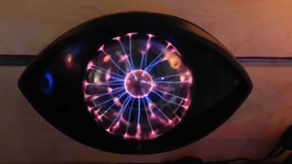 Plasma Eye Light Ball Lamp Powatron 9333