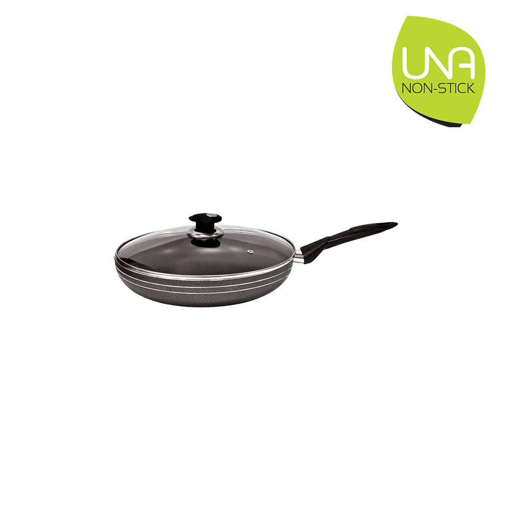 Una Non stick Frying Pan with Lid 22 cm 9449 A