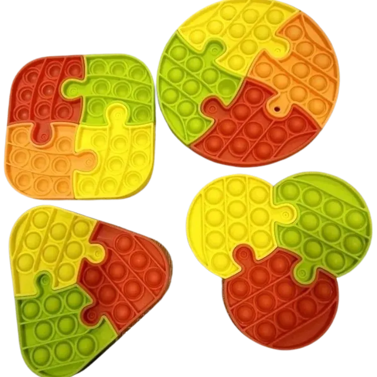 Popit Pazzl Rainbow Assorted Will Send Toy