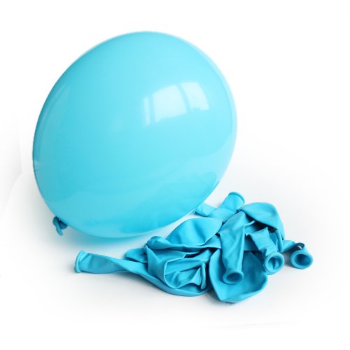 Light Blue Balloons x12