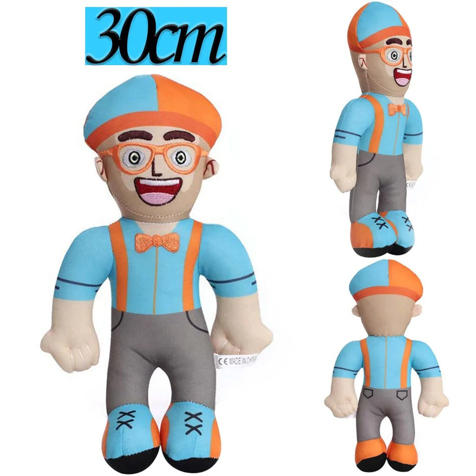 Blippi Plush Soft Toy - 30cm