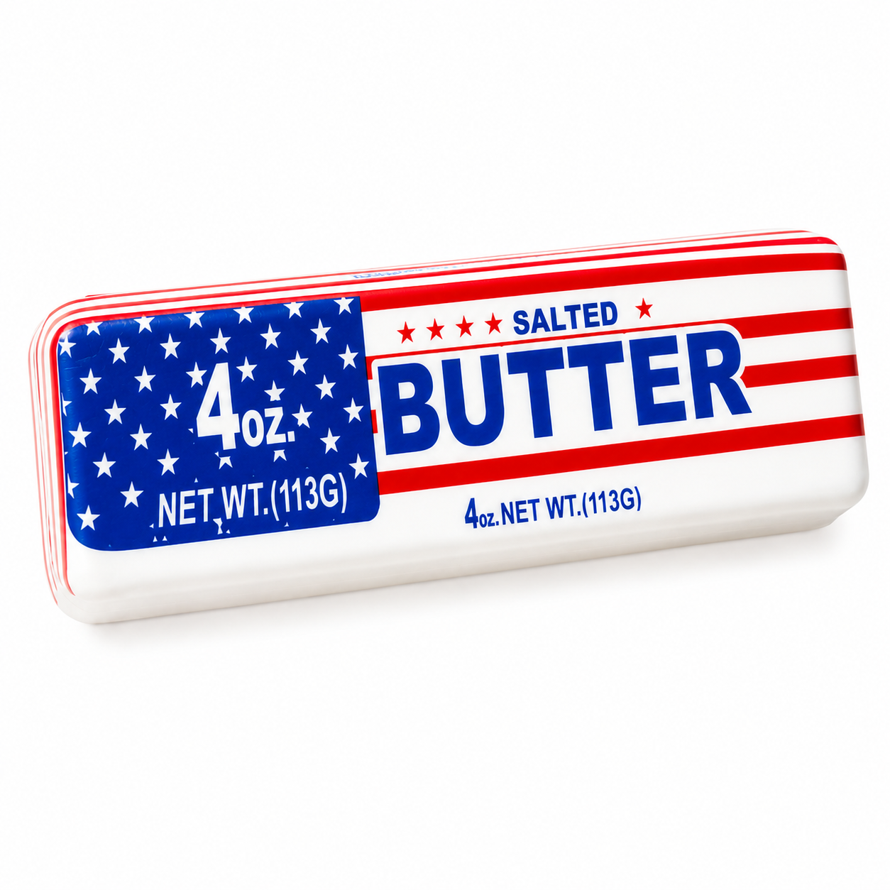 LIMITED EDITION USA American Squisy Butter 15cm Sensory Squish Toy