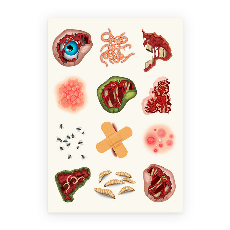 Gross Mix Tattoos x 12