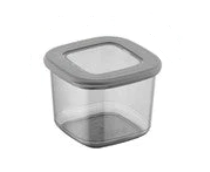Poli Plastic Square Food Storage Container 550 ml AK771