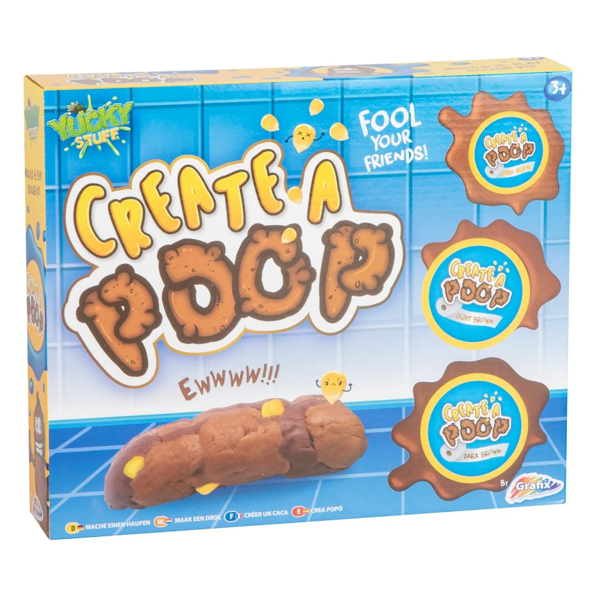 Create A Poop Joke Prank Yucky Stuff Dough Play Set