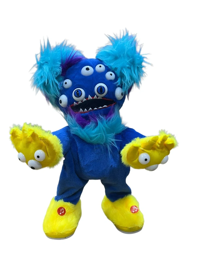dance monsters toys Dancing & Singing & Talking Monster Plush Soft Toy – Bonkers Bargains