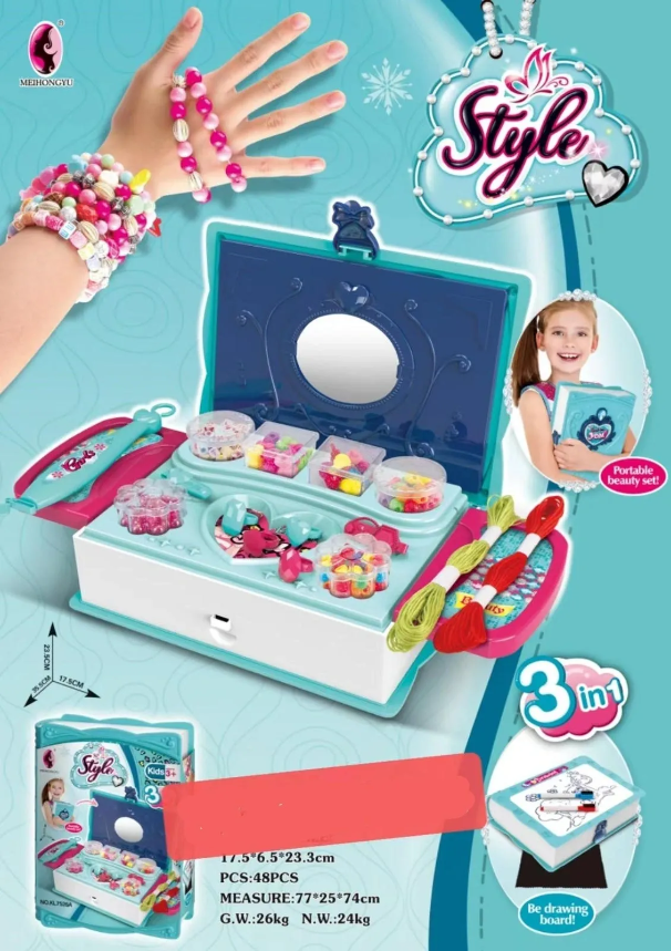 3 In 1 Beader & Braider Portable Beauty Style Case