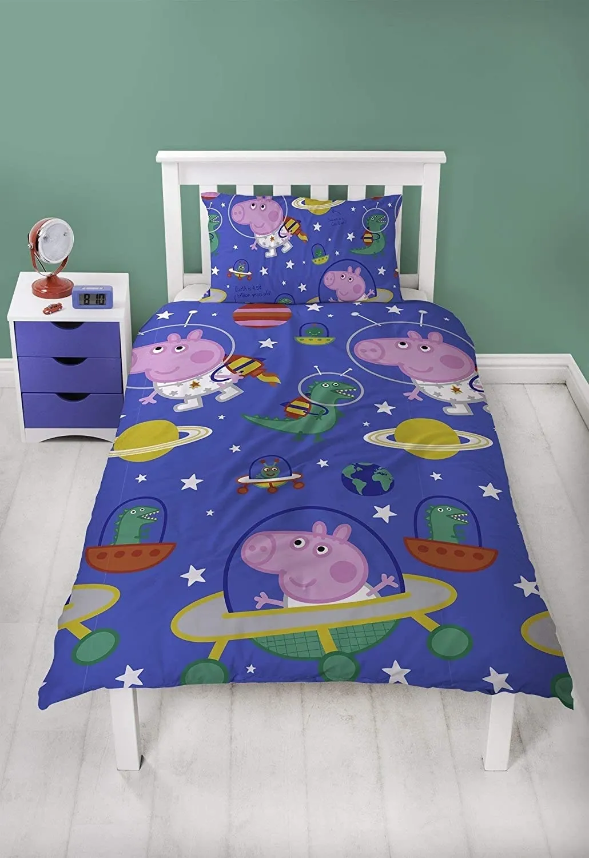 Peppa Pig & George Pig Single Duvet