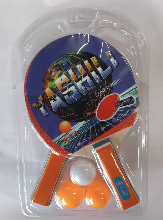 Table Tennis Ping Pong Racket Set - Bats And Balls Set