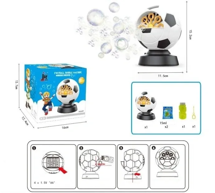 Football Bubble Machine