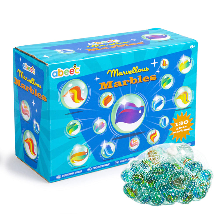 Marvellous Marbles Bumper Box (130 Marbles )
