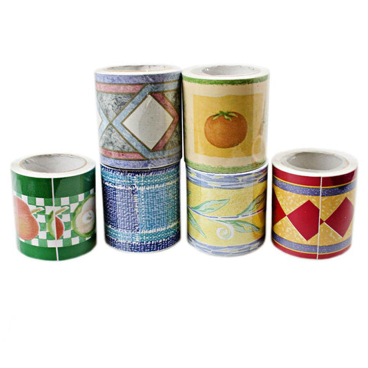 Self Adhesive Wallpaper Border Roll 5 cm Assorted Designs 0286