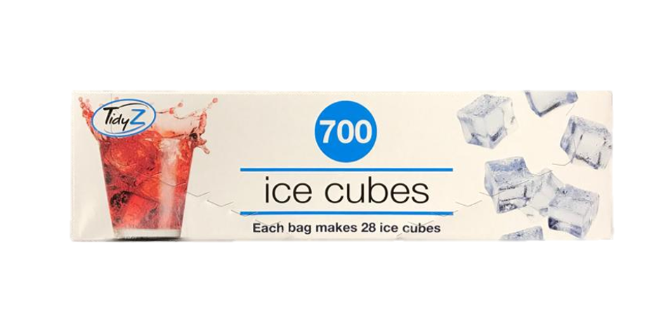 Ice Cube Bags 17.5 x 36 cm Pack of 25 B0158