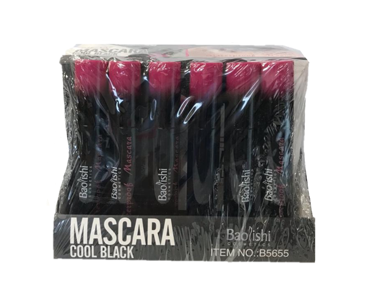 Baolishi Waterproof Mascara Cool Black Box of 24 B5655