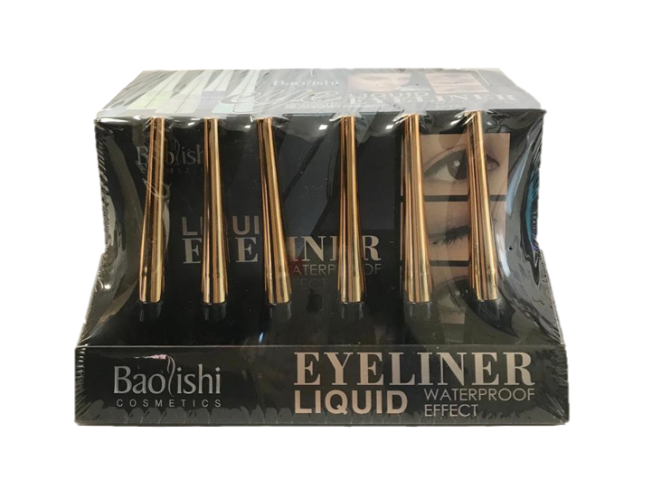 Baolishi Liquid Eyeliner Black 8ml Box of 24 B635-B