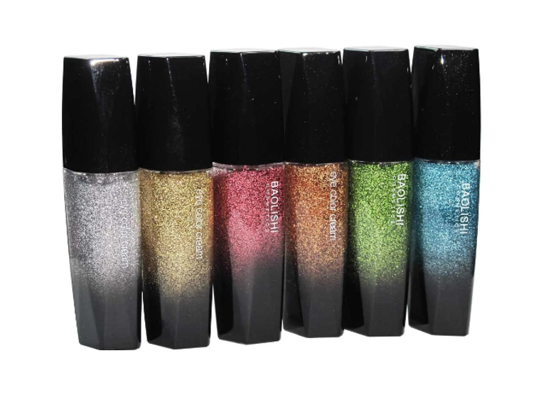 Baolishi Glistening Eye Glitter Liner Assorted Colours Box of 24 B793