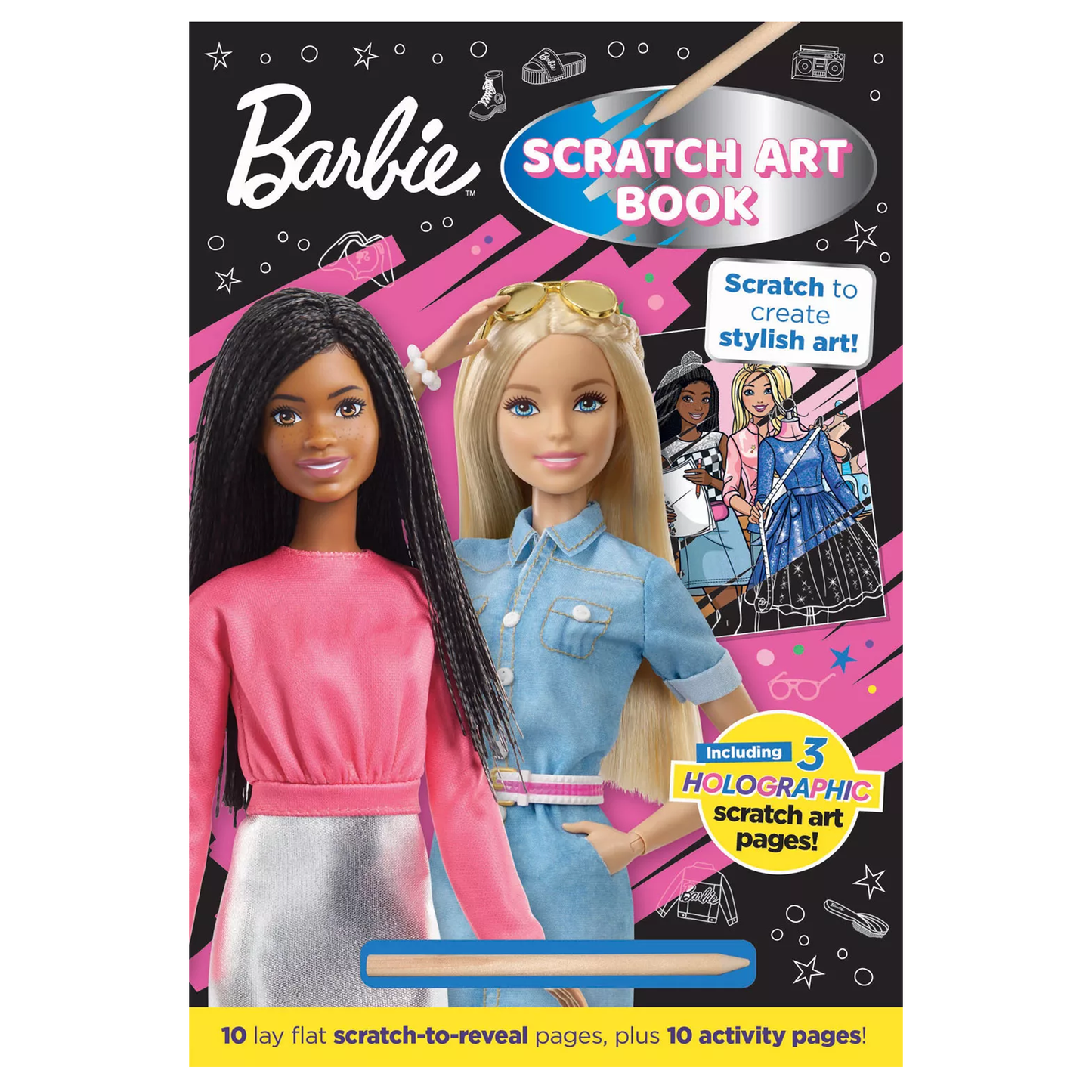 Barbie Scratch Art Book
