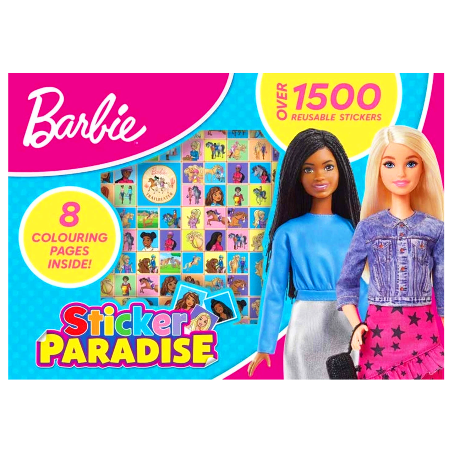 Barbie Sticker Paradise - Over 1,500 Reuseable Stickers