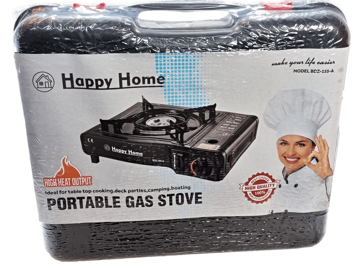 Portable Gas Stove Cooker Burner Camping Garden 18cm x 34cm 1583g BDZ-155-A